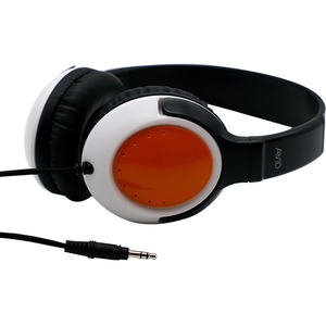 AVID AE-54 Over Ear Headphone with Adjustable Headband, Orange