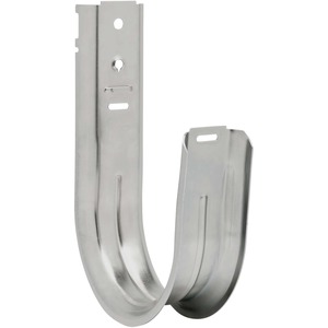 J-HOOK CABLE SUPPORT 4IN WALLMOUNT GALVANIZED STEEL 25 PACK