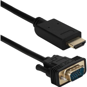 QVS 3ft HDMI to VGA Video Converter Cable