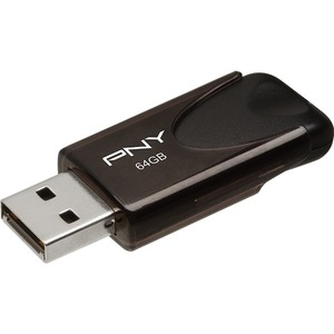 PNY 64GB Attach&eacute; 4 USB 2.0 Flash Drive