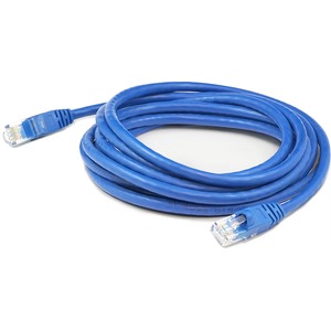 AddOn 1ft RJ-45 (Male) to RJ-45 (Male) Straight Blue Cat6 UTP PVC Copper Patch Cable