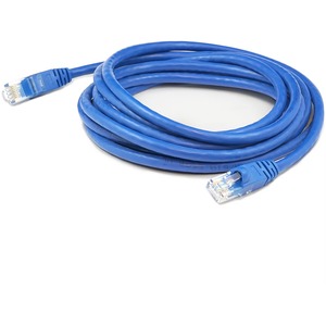 AddOn 2ft RJ-45 (Male) to RJ-45 (Male) Straight Blue Cat6 UTP PVC Copper Patch Cable