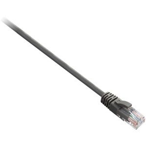 V7 Grey Cat6 Unshielded (UTP) Cable RJ45 Male to RJ45 Male 0.3m 1ft