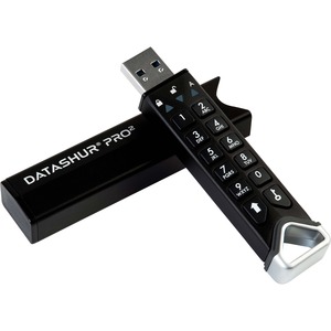 iStorage datAshur PRO2 4 GB | Secure Flash Drive | FIPS 140-2 Level 3 Certified | Password protected | Dust/Water-Resistant | IS-FL-DP2-256-4