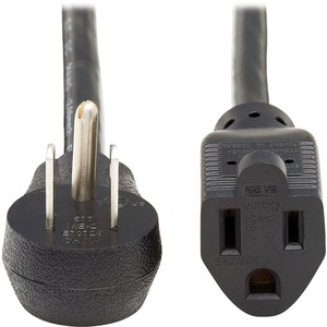 Eaton Tripp Lite Series Power Extension Cord, Right-Angle NEMA 5-15P to NEMA 5-15R