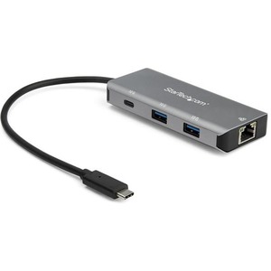 StarTech.com 3 Port USB C Hub with Gigabit Ethernet