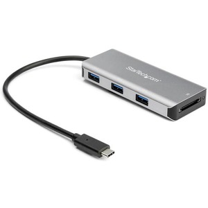 StarTech.com 3 Port USB C Hub with SD Card Reader