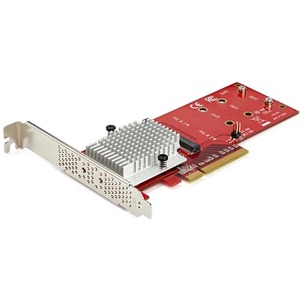 StarTech.com Dual M.2 PCIe SSD Adapter Card