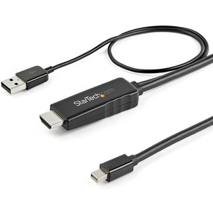 StarTech.com 3ft (1m) HDMI to Mini DisplayPort Cable 4K 30Hz
