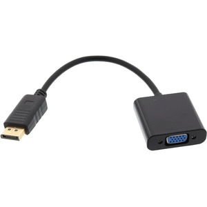 Axiom DisplayPort Male to VGA Female Adapter (Black)