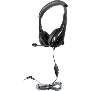 Hamilton Buhl Motiv8 Mid-Sized Headset With Gooseneck Mic And In-line Volume Control