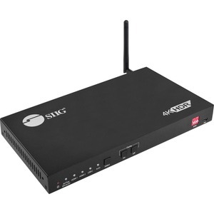 SIIG 4x1 Multi-Video HDMI 2.0, AirPlay, MiraCast, USB-C Presentation Switcher