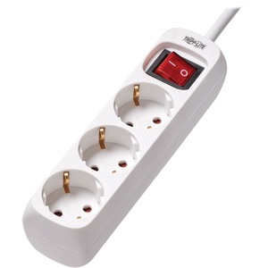Tripp Lite Power Strip 3-Outlet German Type F Schuko Outlet 220-250V 16A