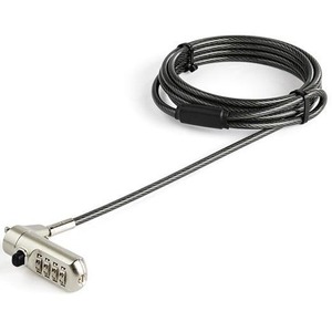 StarTech.com 6.5ft Laptop Cable Lock for Nano Slot Computer/Tablet/Device