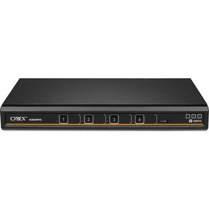 Vertiv Cybex SC800 Secure KVM | Single | 4 Port Universal DisplayPort | USB-C | NIAP version 4.0 Certified (SC840DPHC-400)
