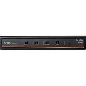 Vertiv Cybex SC900 Secure KVM | Dual Head | 4 Port Universal DisplayPort | USB-C | NIAP version 4.0 Certified