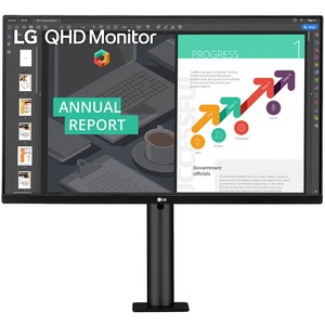LG 27BN88Q-B 27" Class WQHD LCD Monitor