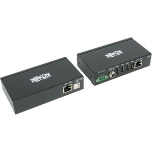 Tripp Lite by Eaton 4-Port Industrial USB over Cat6 Extender, ESD Protection, PoC