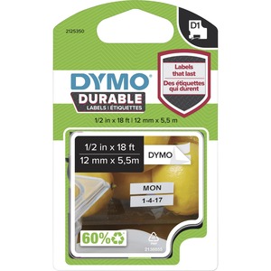 Dymo D1 Labels - 1/2"