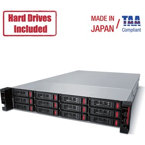 Buffalo TeraStation 51210RH Rackmount 64 TB NAS Hard Drives Included (4 X 16TB, 12 Bay)