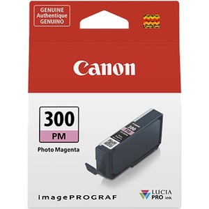 Canon PFI-300 Lucia PRO Ink, Photo Magenta, Compatible to imagePROGRAF PRO-300 Printer, Standard (4198C002)