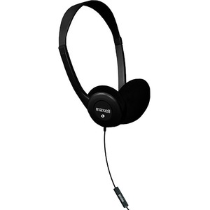 Maxell Adjustable Headphone with 6 Foot Cord