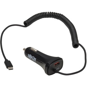 Tripp Lite by Eaton Dual-Port USB Car Charger with 30W Charging