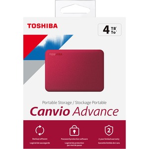 Toshiba Canvio Advance 4TB Portable Hard Drive