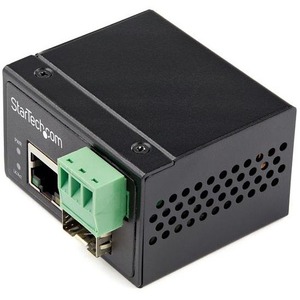 StarTech.com Industrial Fiber to Ethernet Media Converter