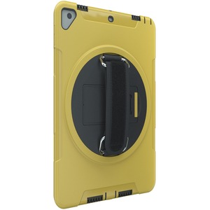 Protective iPad Case ? CTA Protective Case with Built-in 360-Degree Rotatable Grip Kickstand for iPad 7th/ 8th/ 9th Gen. 10.2?, iPad Air 3, and More (PAD-PCGK10Y) ? Yellow