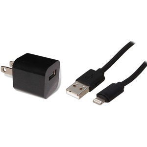 4XEM iPhone 3ft Charger Combo (Black)