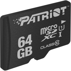 Patriot LX Series Micro SD Flash Memory Card 64GB