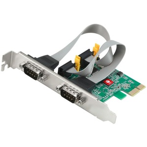 SIIG 2 Port DP Cyber RS-232 2S PCIe Card