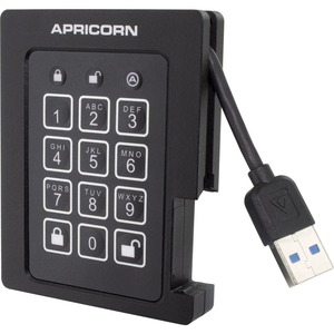 Apricorn ASSD-3PL256-4TBF 4 TB Rugged Solid State Drive