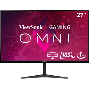 27" OMNI Curved 1440p 1ms 165Hz Gaming Monitor with Adaptive Sync