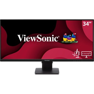 34" 1440p Ultrawide 21:9 Ergonomic IPS Monitor with FreeSync, HDMI and DP