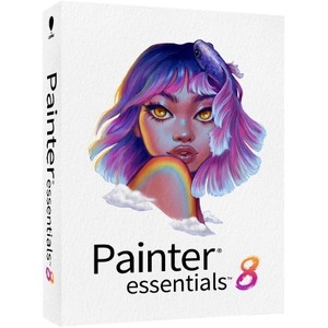 Corel Painter Essentials 8 | Beginner Digital Painting Software | Drawing & Photo Art [PC/Mac Key Card]