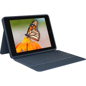 Logitech Rugged Combo 3 Rugged Keyboard/Cover Case (Folio) Apple, Logitech iPad (8th Generation), iPad (7th Generation), iPad (9th Generation) Tablet