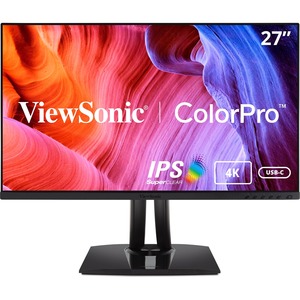 ViewSonic VP2756-4K 27" ColorPro 4K UHD IPS Monitor with 60W Powered USB C, sRGB and Pantone Validated
