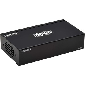 Tripp Lite HDMI Over Cat6 Splitter 2-Port 4K60Hz HDR 4:4:4 PoC HDCP 2.2 TAA