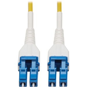 Tripp Lite Fiber Cable 100G SMF Duplex 9/125 OS2 LC/LC Armored Yellow 100M