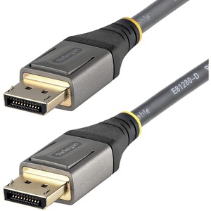 StarTech.com 16ft (5m) VESA Certified DisplayPort 1.4 Cable, 8K 60Hz HDR10, UHD 4K 120Hz Video, DP to DP Monitor Cord, DP 1.4 Cable, M/M