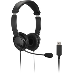 Kensington USB Hi-Fi Headphones with Mic and Volume Control