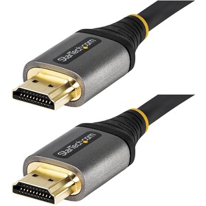 StarTech.com 16ft/5m HDMI 2.1 Cable, Certified Ultra High Speed HDMI Cable 48Gbps, 8K 60Hz/4K 120Hz HDR10+, 8K HDMI Cable, Monitor/Display