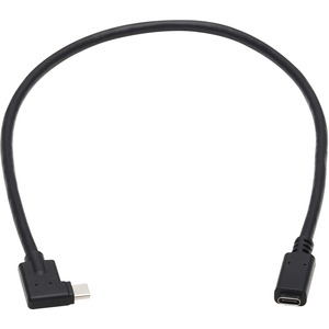 Tripp Lite U421-20N-G2-RA USB-C Extension Cable, M/F, Black, 20 in. (0.5 m)