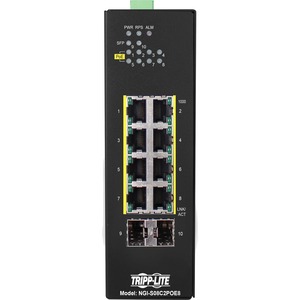 Tripp Lite 8-Port Lite Managed Industrial Gigabit Ethernet Switch