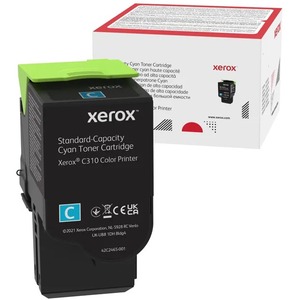 Xerox C310 Standard Yield Cyan Toner Cartridge (2,000 Yield) (Use & Return)