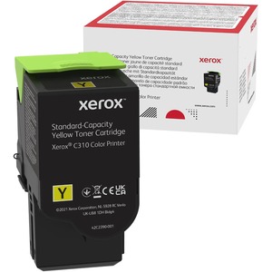 Xerox C310 Standard Yield Yellow Toner Cartridge (2,000 Yield) (Use & Return)