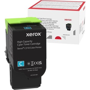 Xerox C310 High Yield Cyan Toner Cartridge (5,500 Yield) (Use & Return)