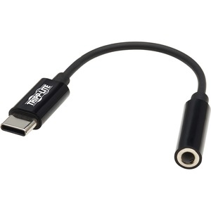 Tripp Lite by Eaton USB-C to 3.5 mm Headphone Jack Adapter Audio Adapter